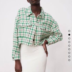Zara cropped jacket